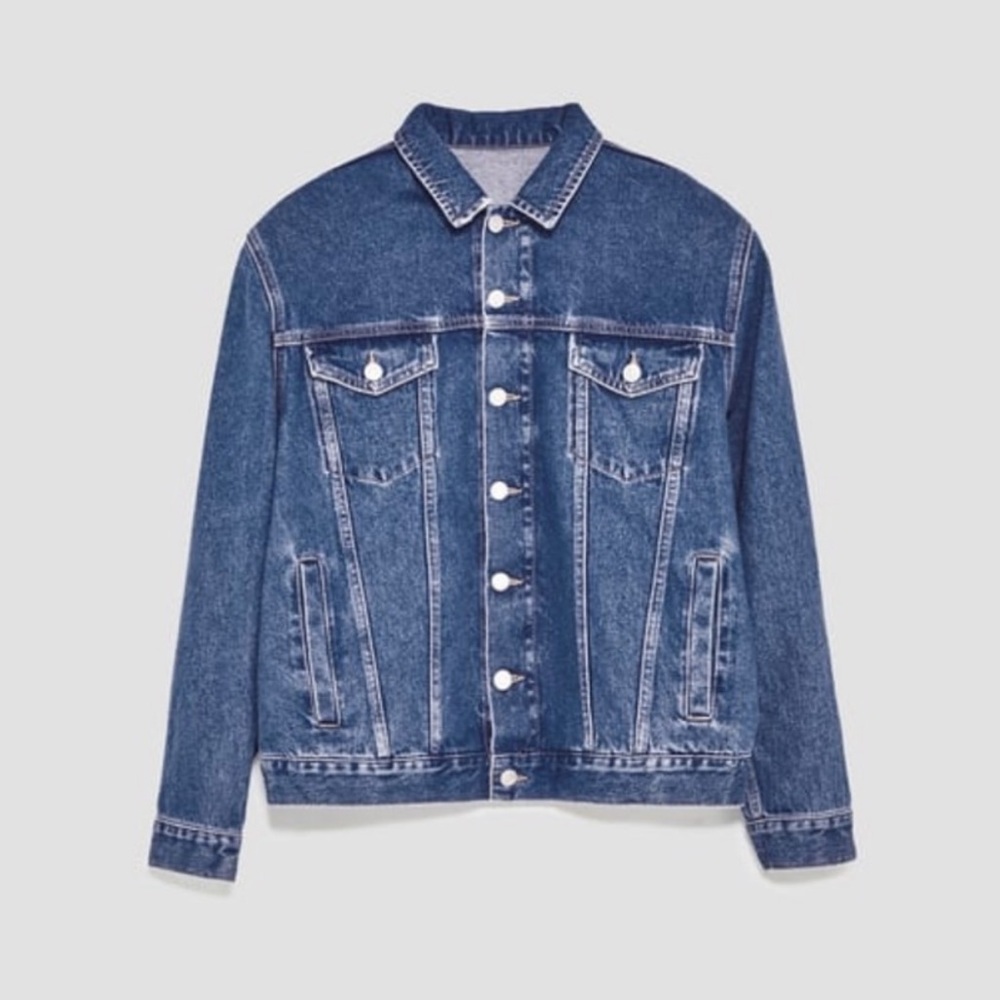 Zara Vintage Inspired Denim Jacket